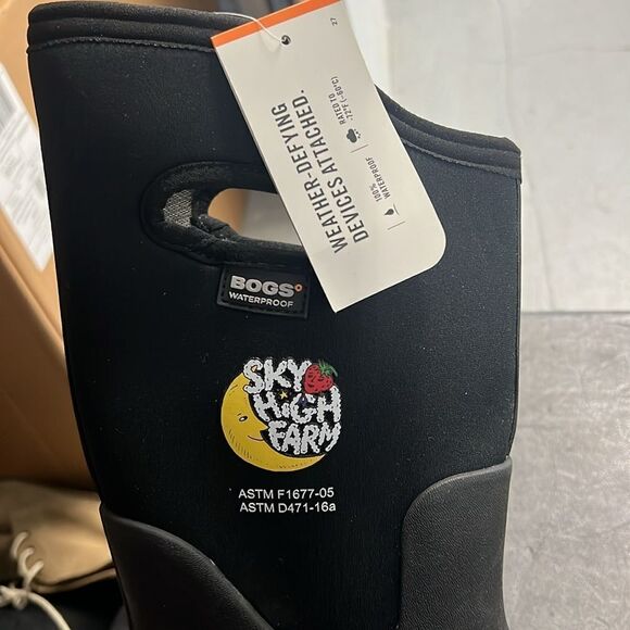 Bogs SKY HIGH FARM WORKER  Unisex Waterproof Work Boot - Picture 6 of 6